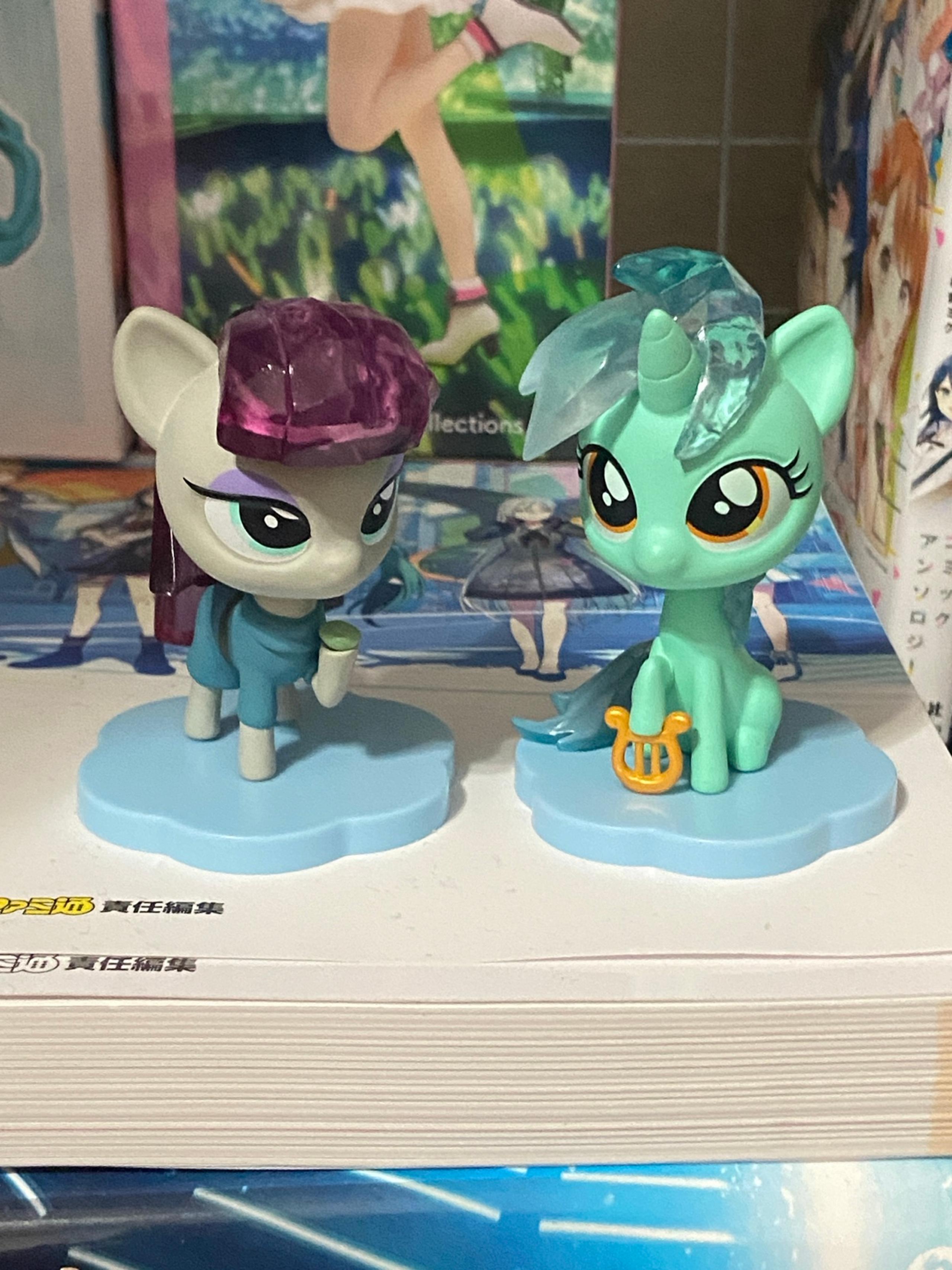 My Little Pony Kwystal Fwenz- Lyra Heartstrings and Maude Pie