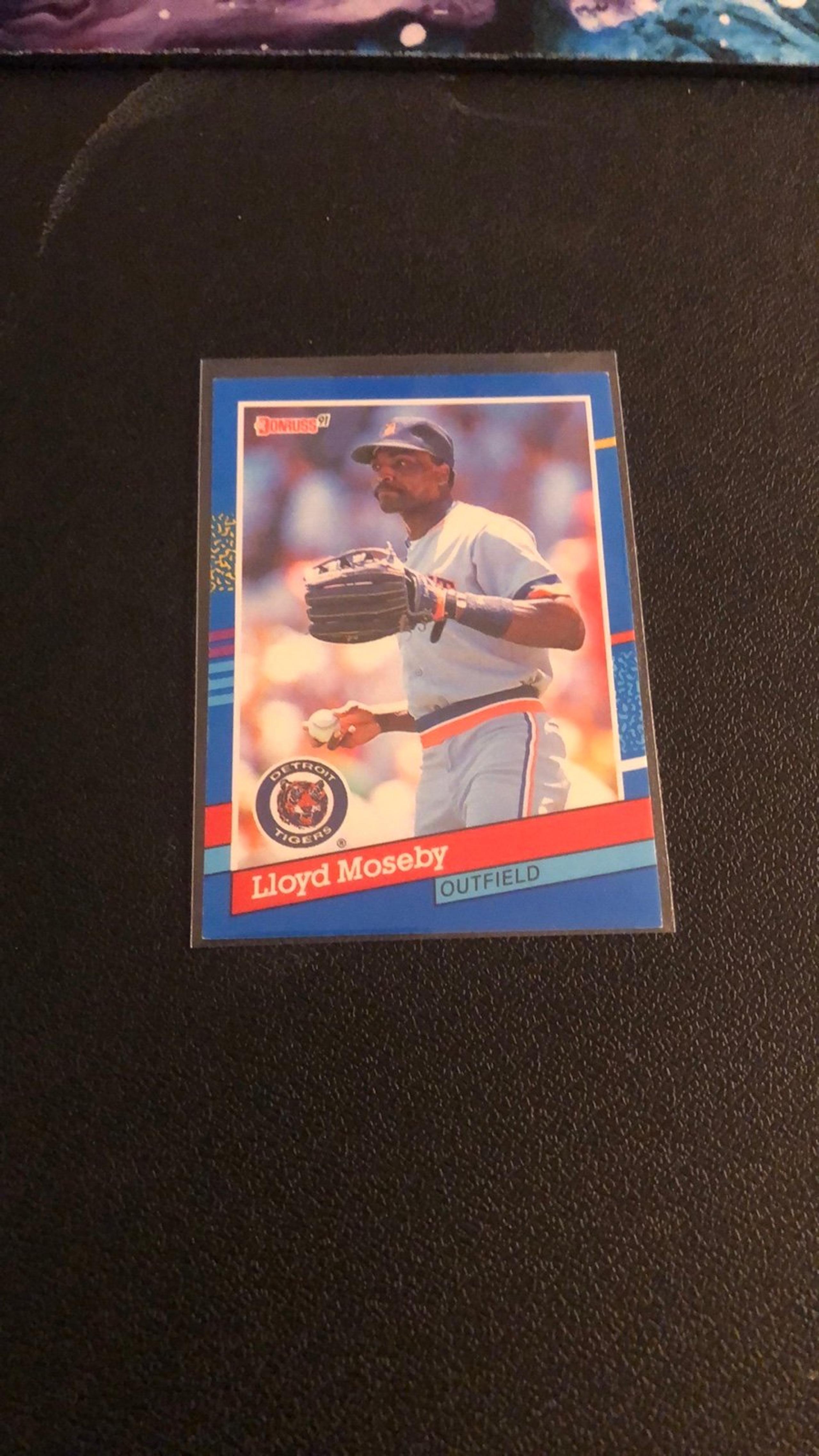 1991 Donruss Lloyd Anthony Moseby #188 Baseball Trading Card Item #ME816