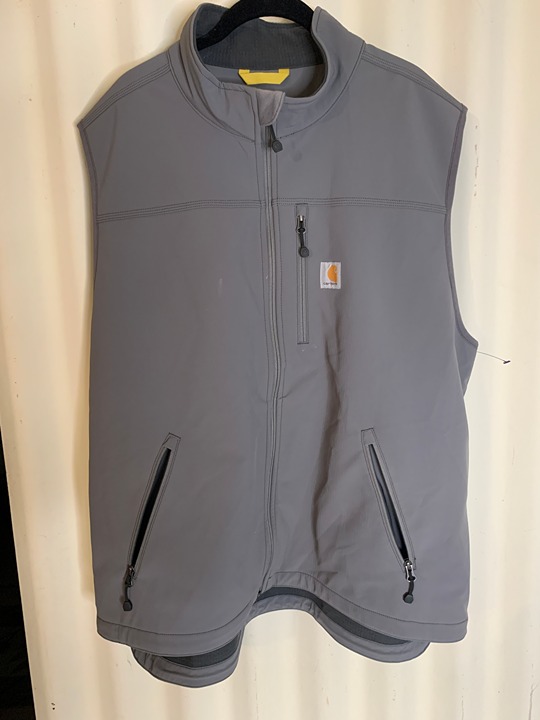 Carhartt Vest Men’s 2X Gray Polyester