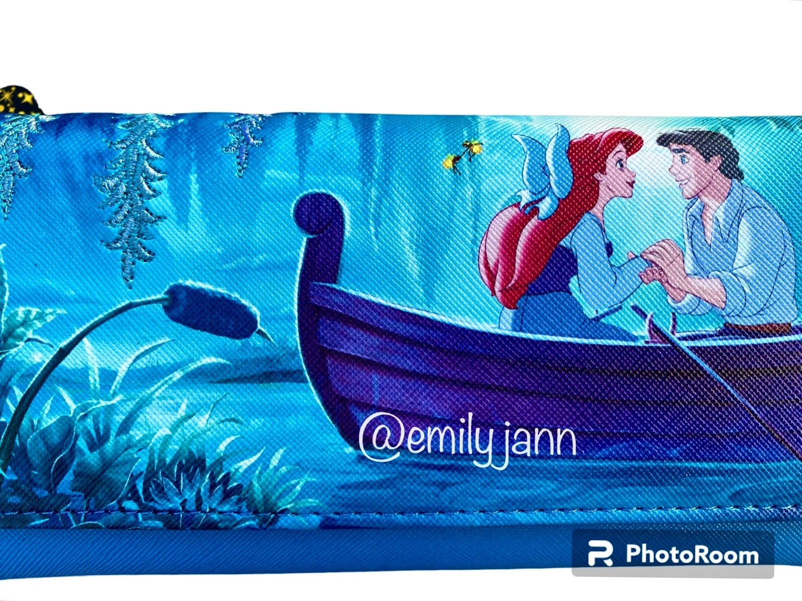 The Little Mermaid Ariel Kiss the Girl Wallet