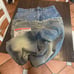Tenth double waist denim