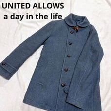 A day in the life of a wool blend dark gray coat from UNITEDALLOWS.