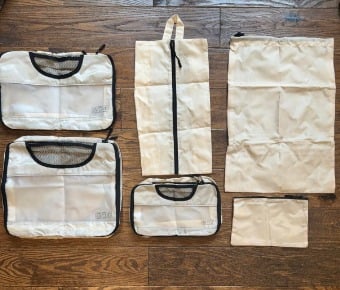 New 8 Set Packing Cubes for Suitcases, Luggage Organizer Bags Set