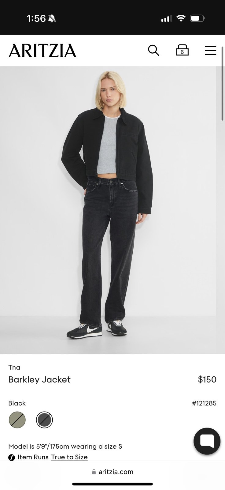 Sold out Aritzia Barkley Jacket