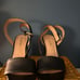 Black Coach Heels