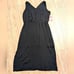 Vince Camuto Plus 2X 18 20 Black Maxi Tank Dress Flowy Classy LBD NEW NWT