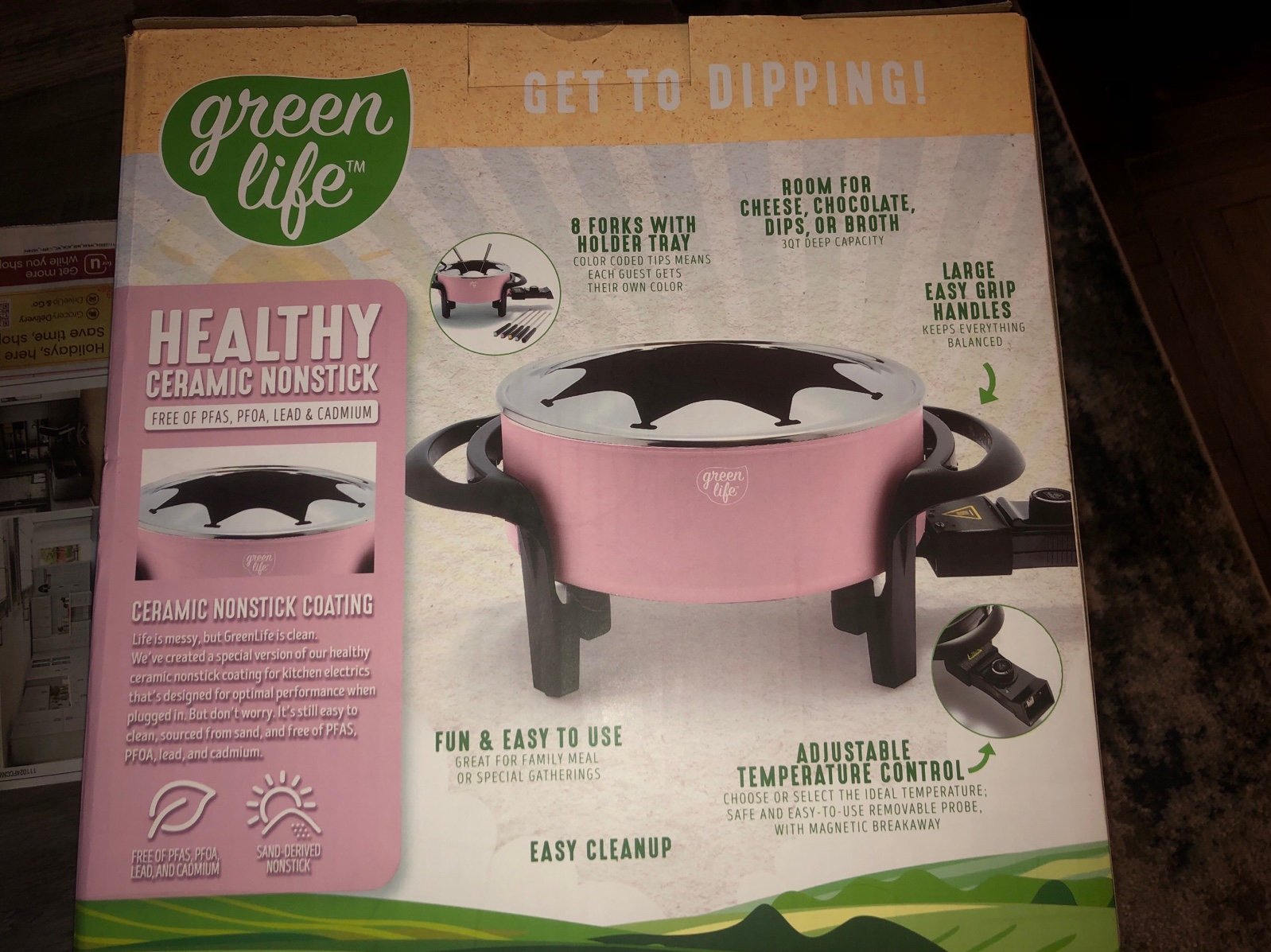 ❤️ pink fondue maker