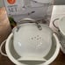 Classic White Footed Colander Set - Set of 3