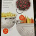 Classic White Footed Colander Set - Set of 3