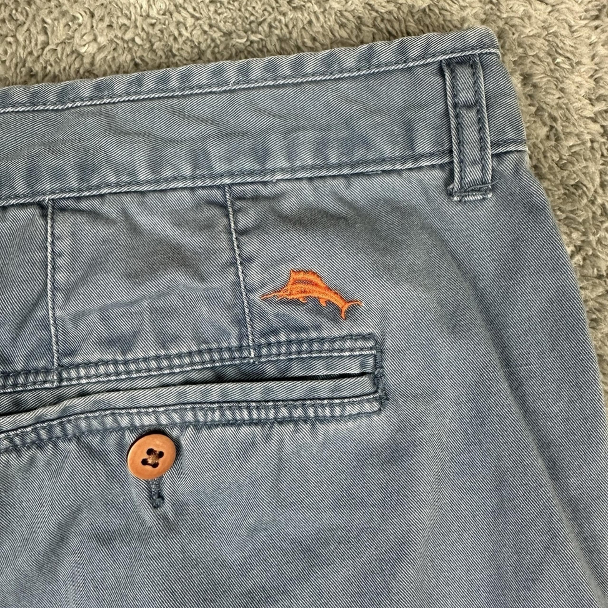 Tommy Bahama Relax Shorts Blue Orange Marlin Casual Golf Beach Men's 38