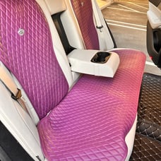 Purple Seats Covers