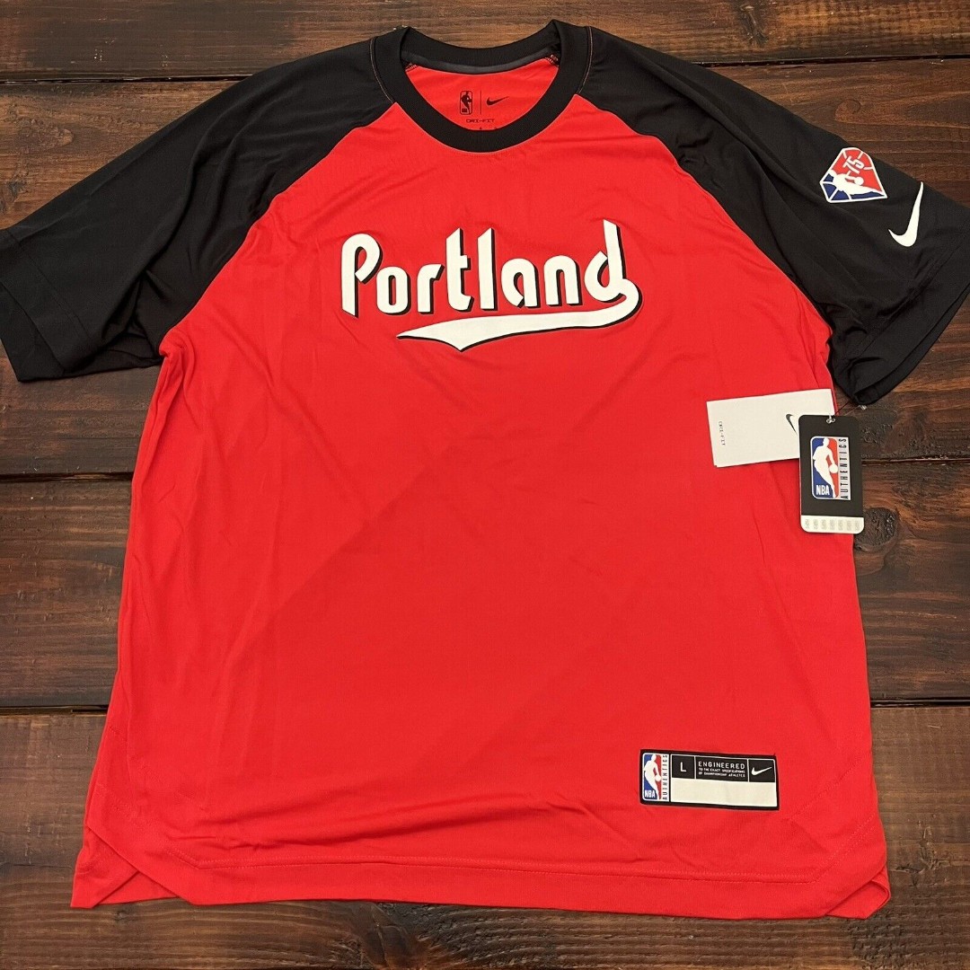 Nike Portland Trail Blazers NBA Authentics Player Issue Practice Shirt
