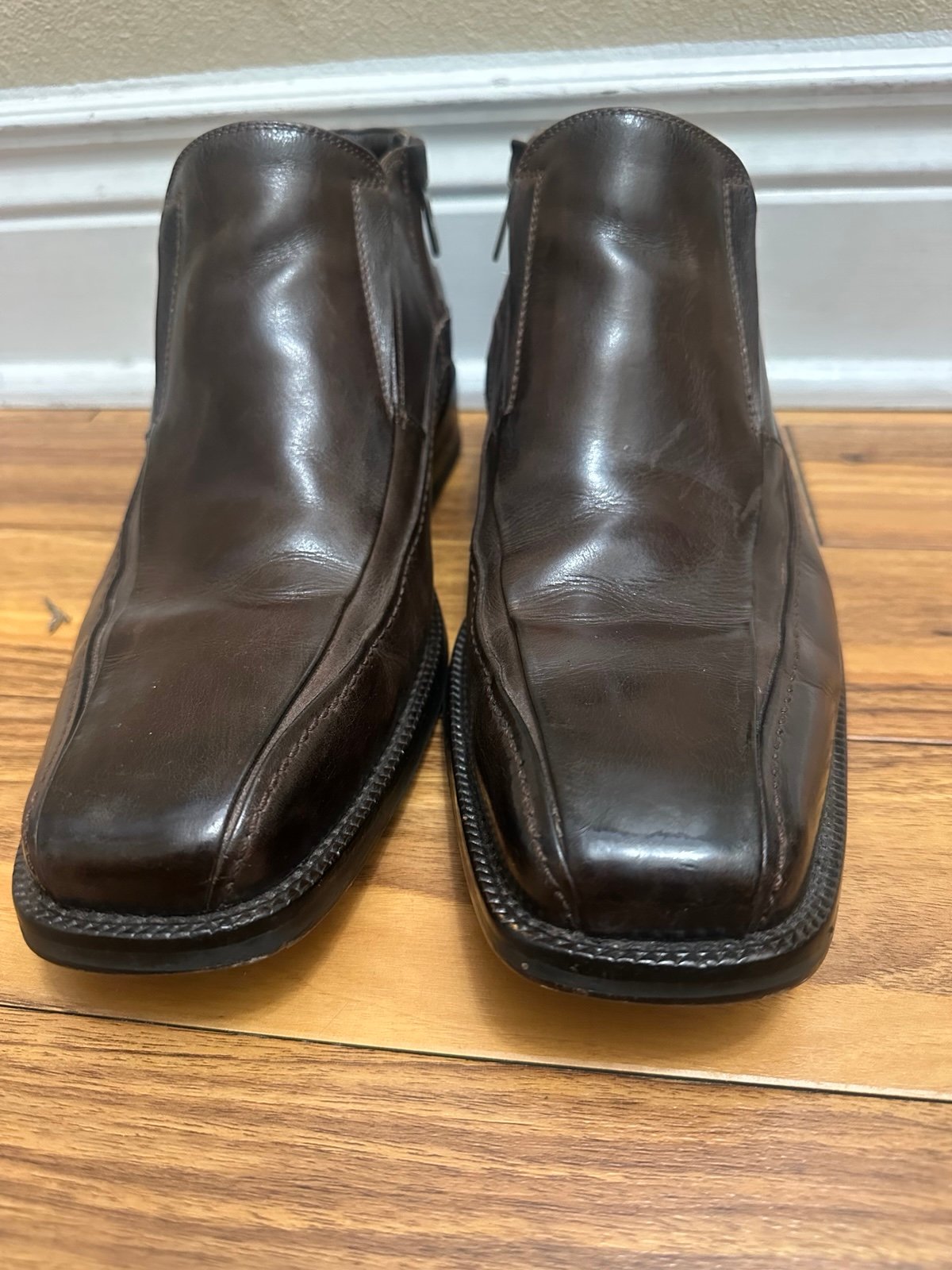Bruno Ferrini Leather dress shoes size 44