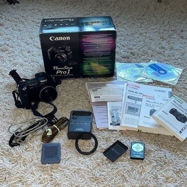 Canon PowerShot Pro 1 8.0MP Digital Camera - Black