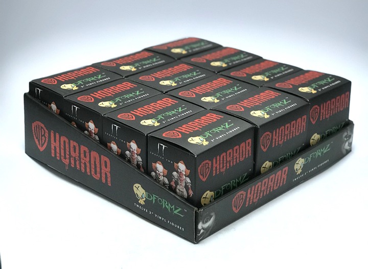 D-Formz Warner Bros. Horror 3 inch vinyl figures single blind booster box (12)!