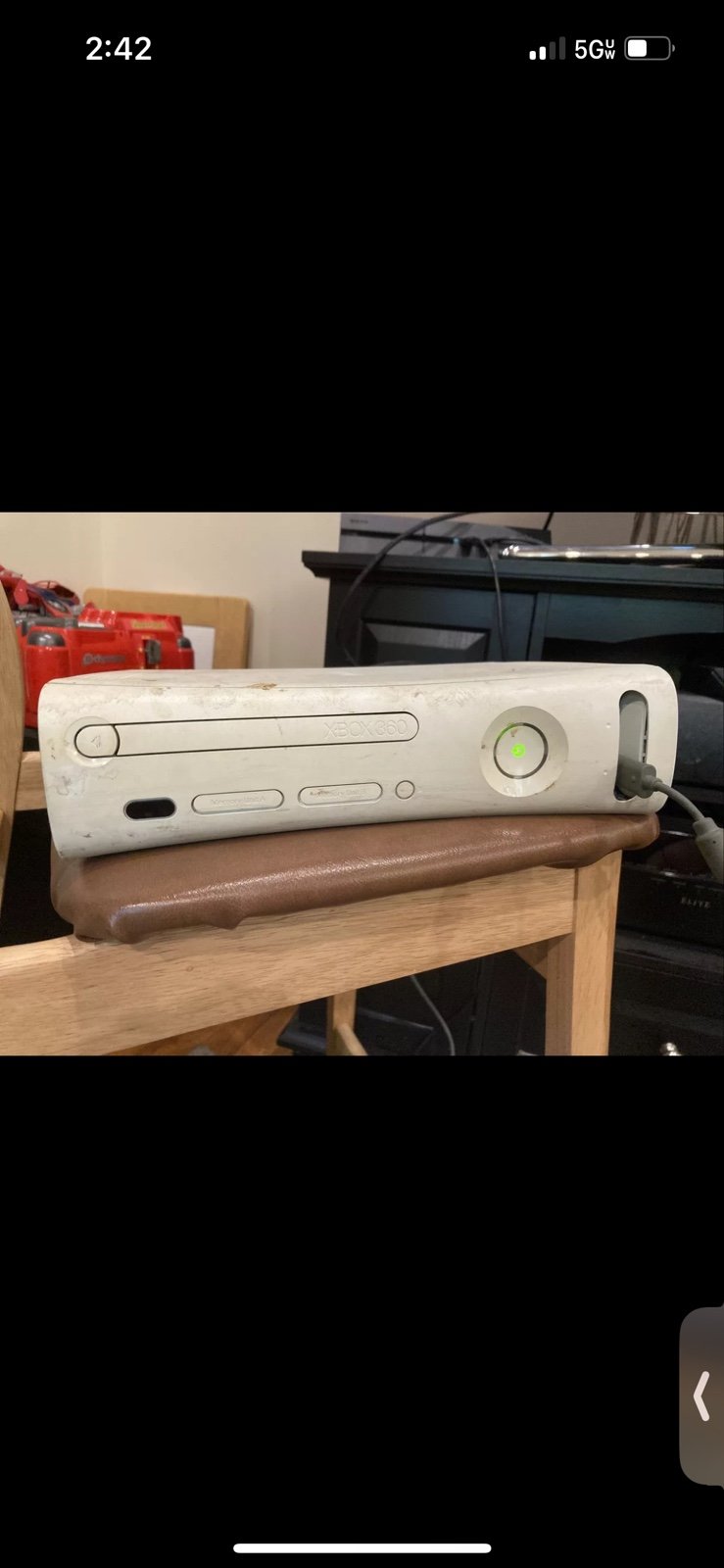 Microsoft Xbox 360 Core System Launch Edition With Controller And Case + Game