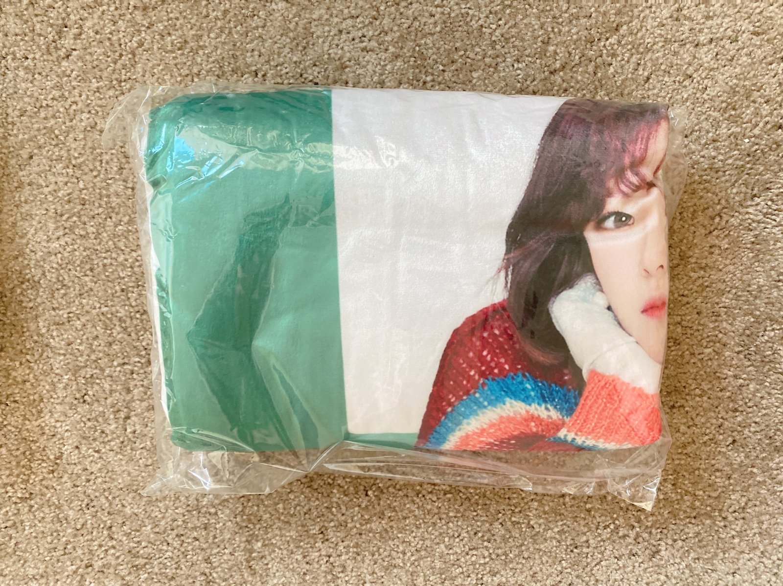 TWICE Merry & Happy Pop-Up Store Jeongyeon Fleece Blanket