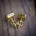 MEN'S 0.6CT AAA Cubic Zirconia ICE OUT SQUARE SCREW BACK STUD EARRING 5MM
