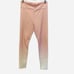 Carbon38 Womens High Waisted Ombre Pull-On Cristalline Leggings Pink Ombre Mediu