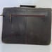 18 Inch Retro Brown Buffalo Hunter Leather Laptop Messenger Bag Office Briefcase