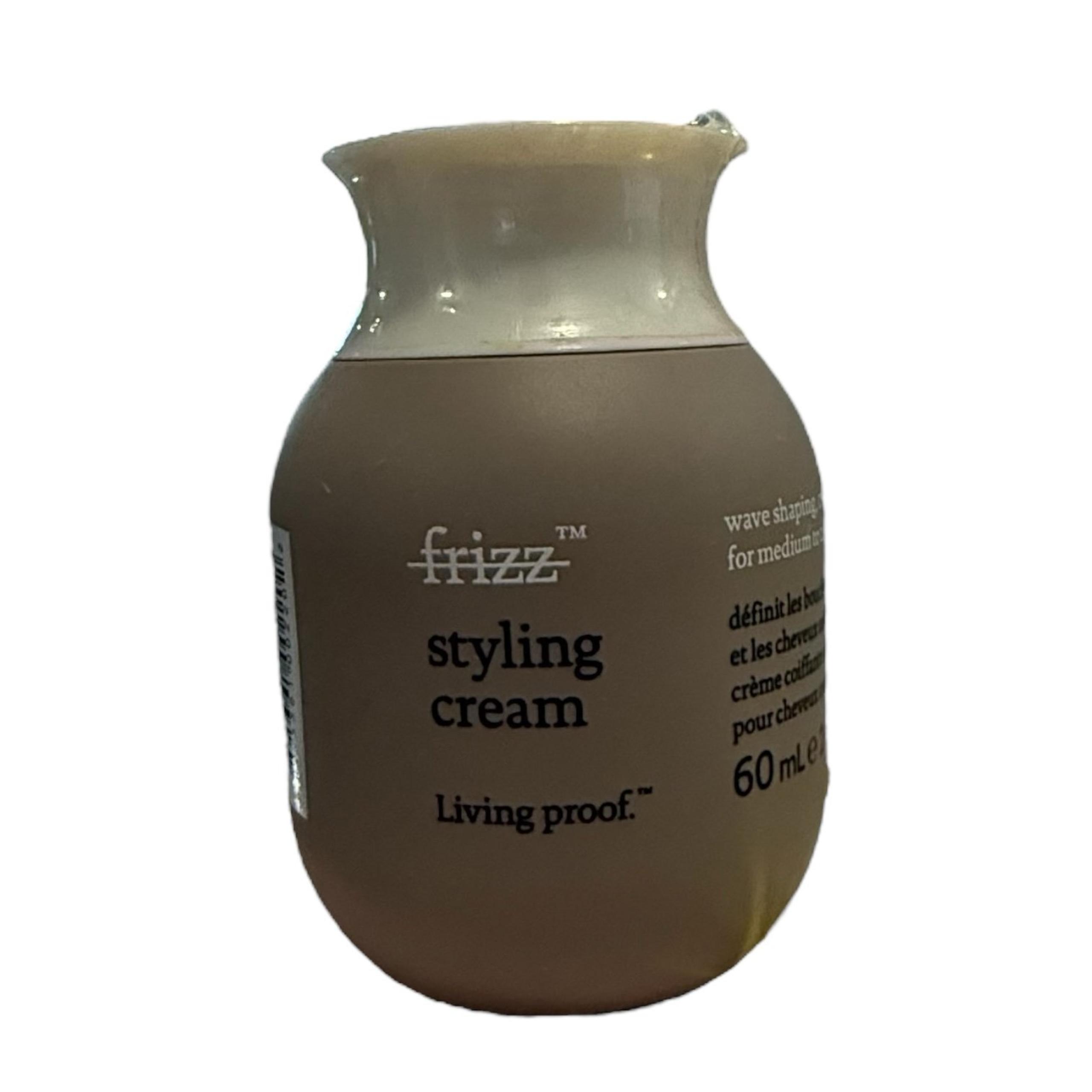 Living Proof Styling Cream Straight Making for Medium to Thick Hair No Frizz 2oz