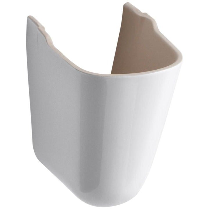 White Bathroom Sink Shroud Pinoir 2057