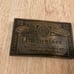 Vintage Budweiser Belt Buckle Beer Advertising The king of beers 3.75 x 2.25