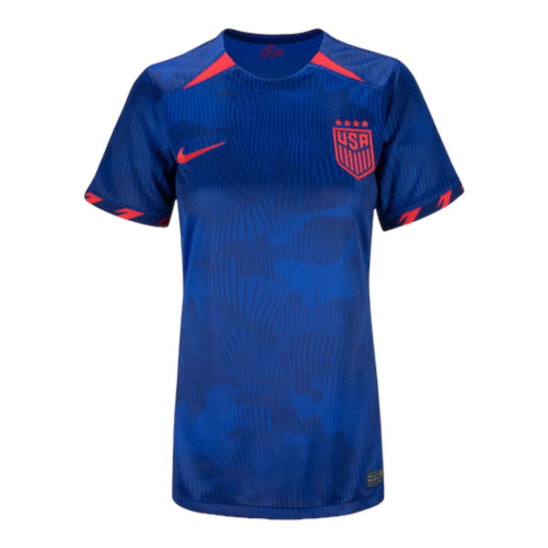 Nike USWNT 2023 Away Jersey Women's Stadium Replica NWT Size XL Dri-Fit Blue Red