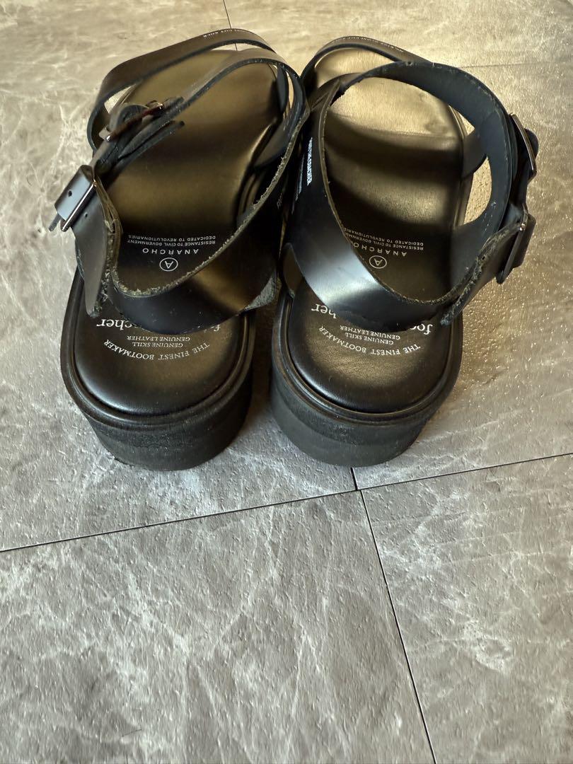 foot the coacher/LACE UP SANDALS