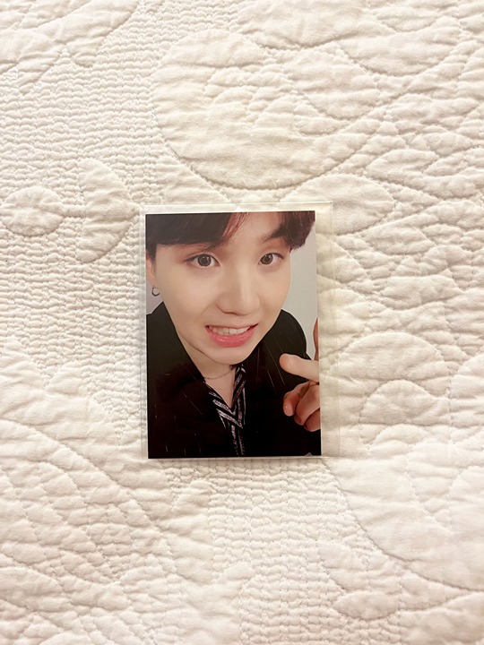 BTS Official Armypedia Puzzle Yoongi/Suga Photocard