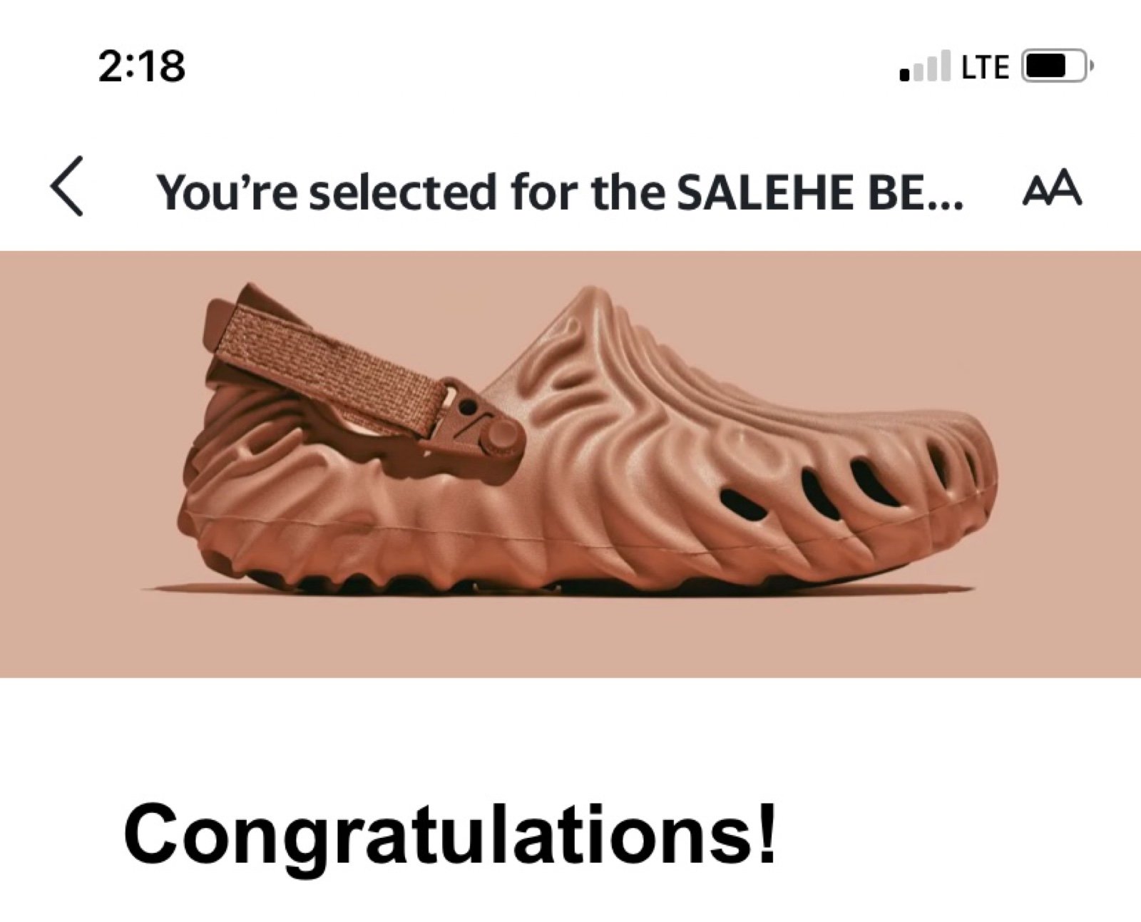 salehe bembury Crocs