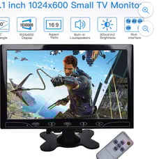 10.1 Inch CCTV Monitor LCD Small HDMI Monitor, TOGUARD Computer Secondary Portab