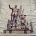 Walt Disney World 50th Anniversary Walt & Mickey Partners Statue Throw Blanket