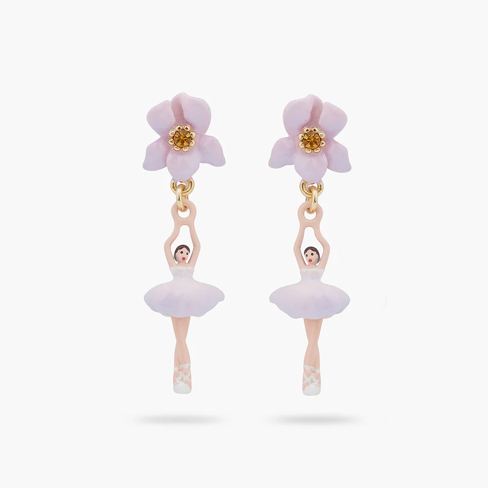 70% Off Les Nereides Iris Mini Ballerina Earrings | ARMDD1011