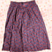 J.Crew Cotton skirt in Liberty Betsy Ann floral in Azure Cerise Multi Size 2