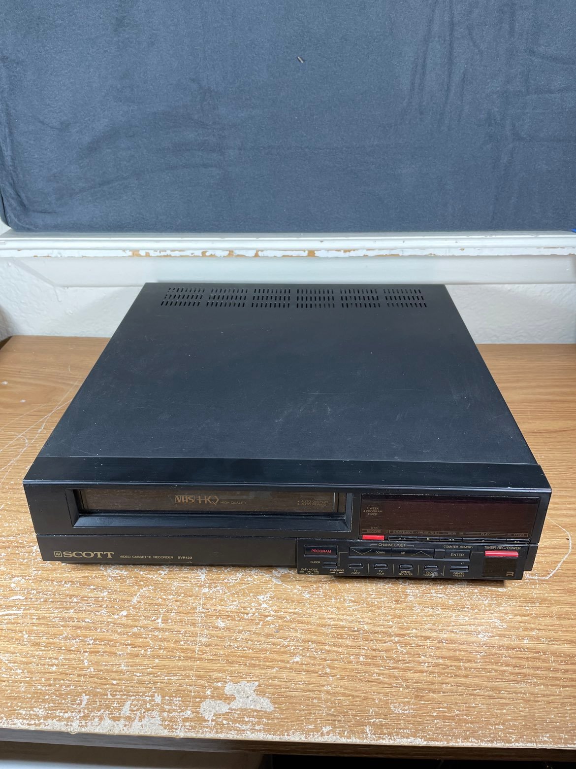 Vintage VTG Scott VCR SVR122 Tested & Working - No Remote