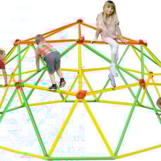 Climbing Dome Upgraded 10FT Climber for Kid 3-10 Jungle Gym Monkey Bar Backyard