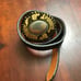 Vintage Fred Coen Python Sterling Silver Leather Belt
