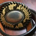 Vintage Fred Coen Python Sterling Silver Leather Belt