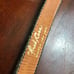 Vintage Fred Coen Python Sterling Silver Leather Belt