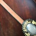 Vintage Fred Coen Python Sterling Silver Leather Belt
