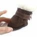 Dogs Winter Boots Outdoor Dog Warm Boot Paws Protector Small Brown Pet Shoes