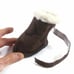Dogs Winter Boots Outdoor Dog Warm Boot Paws Protector Small Brown Pet Shoes