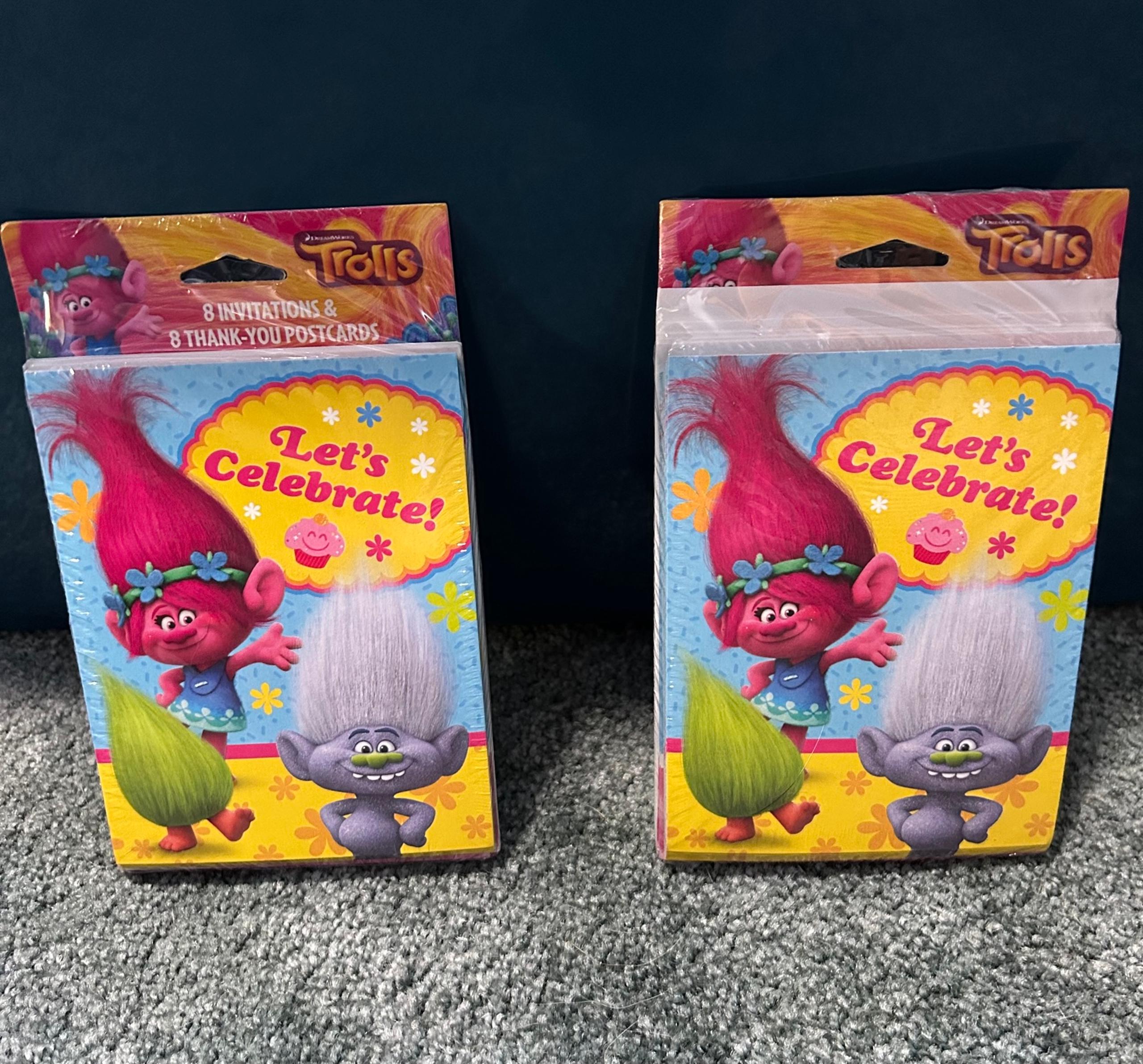 Birthday invitations
