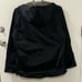 Exley NB Mens Black Hooded Rain Jacket Raincoat Size Large