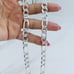 ❤️ 925 Sterling Silver Necklace ❤️ Men’s ❤️ Figaro Chain 24” long & 10mm