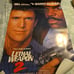 Lethal Weapon Mel Gibson and Danny Glover signed poster