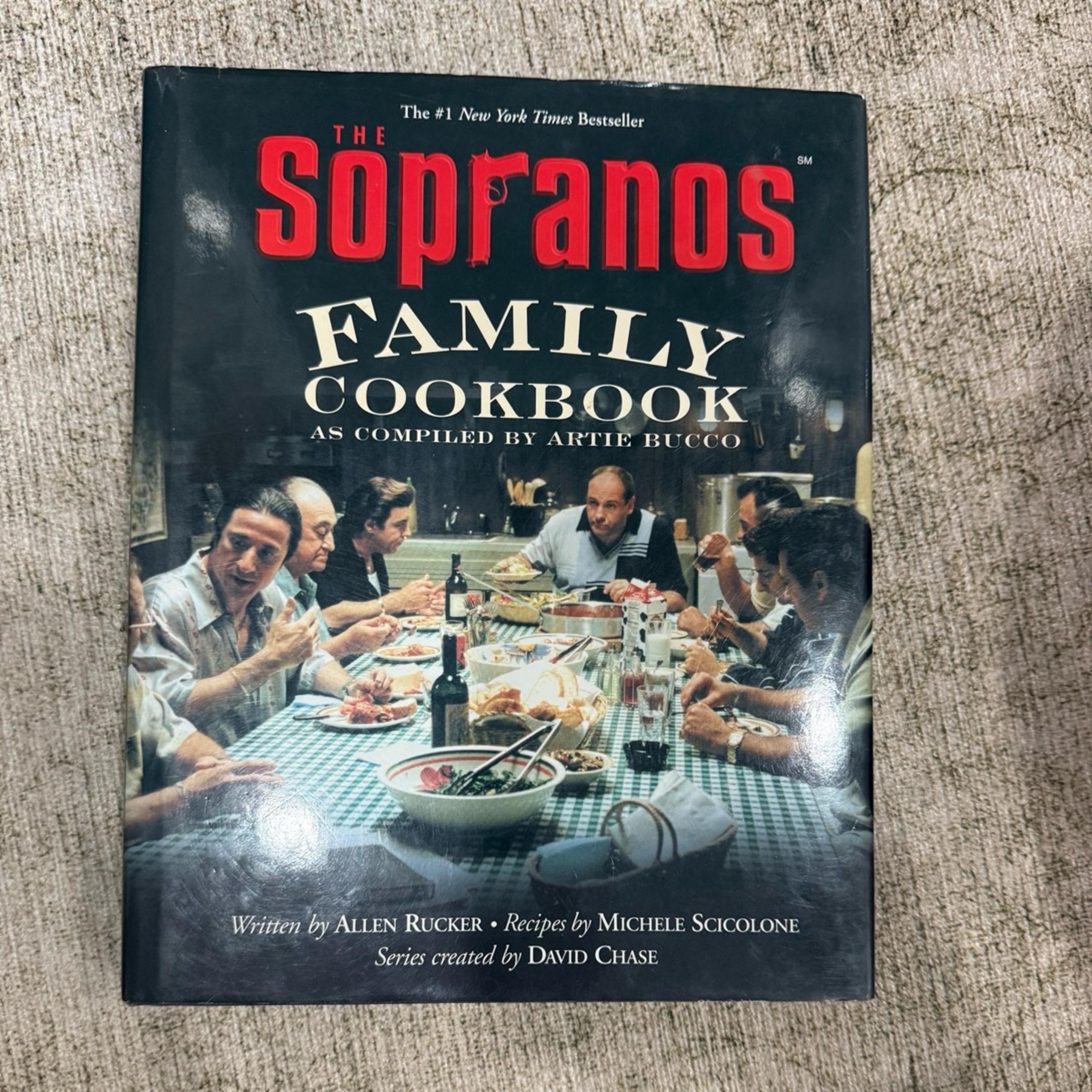 Sopranos Family Cookbook: As Compiled by Artie Bucco, very good condition! - Soprano