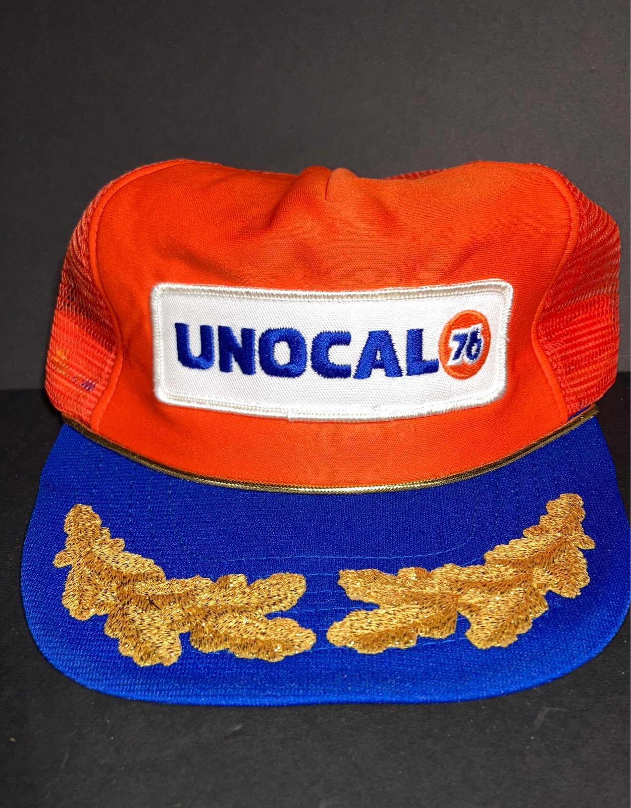 Very Rare UNOCAL 76 snapback hat.