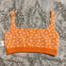 Nagnata twin flame wool orange bra xs/s nwt